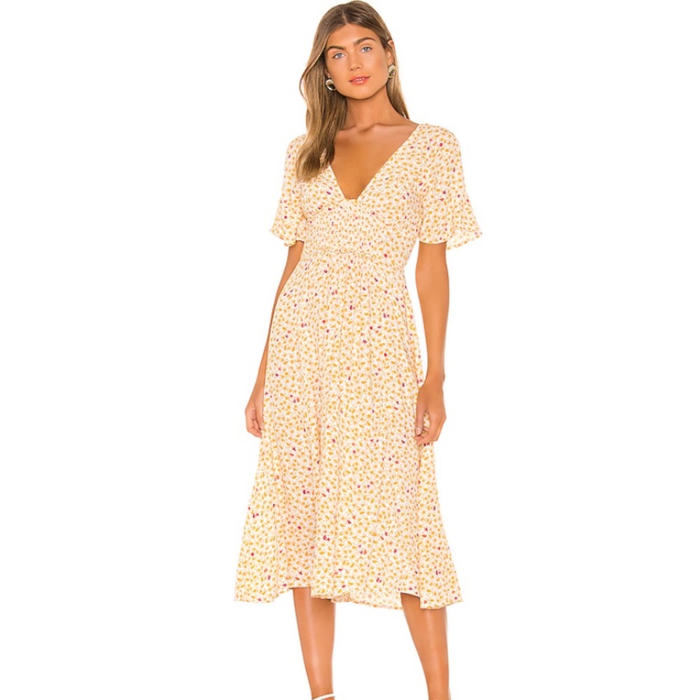 Free People In Full Bloom Maxi Dress NWT